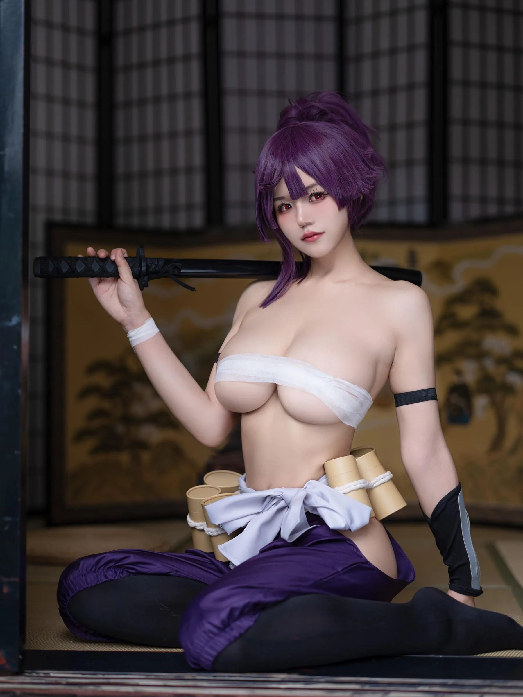小仓千代w – NO.56 Yuzuriha Jigokuraku 地獄楽 杠 [26P]插图9